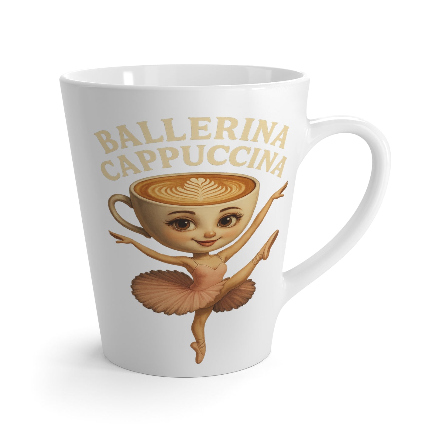 Ballerina Capuccina - Latte Mug